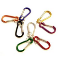 BLANK. Aluminum carabiner with split key ring